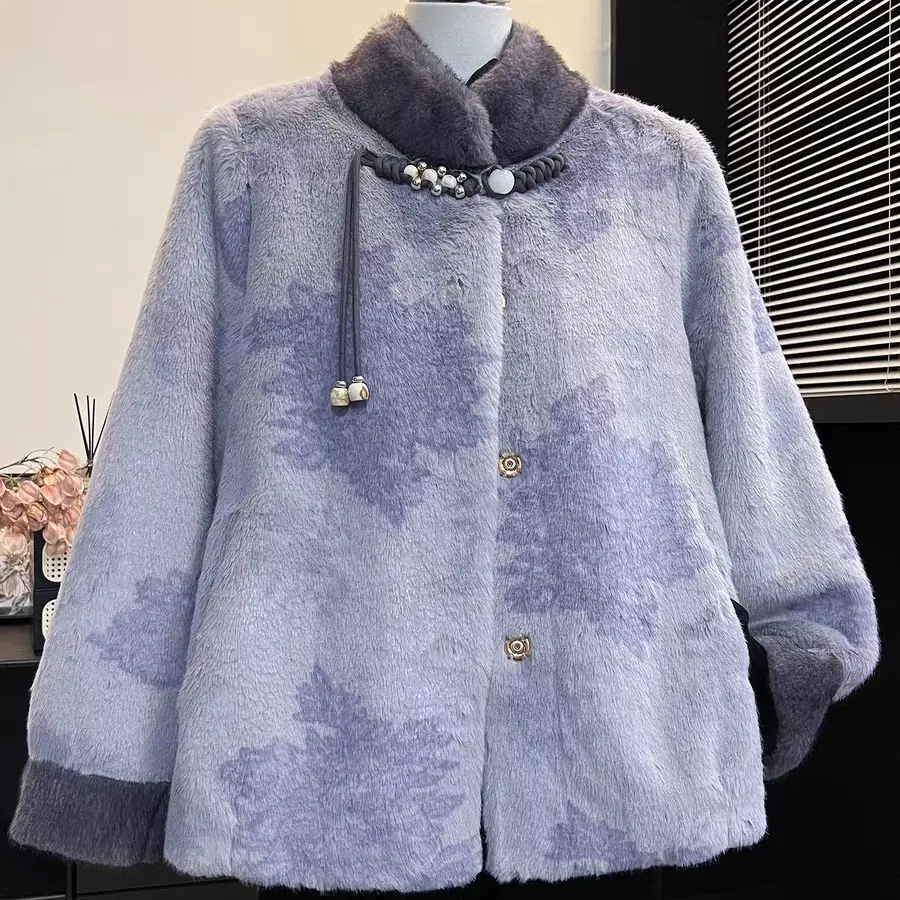 直播间扣号链接尾货样衣孤品外套中老年女装（非图片款)