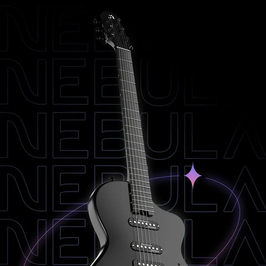 娜塔莎星云电吉他内置音箱+Loop鼓机 APP云端音色库