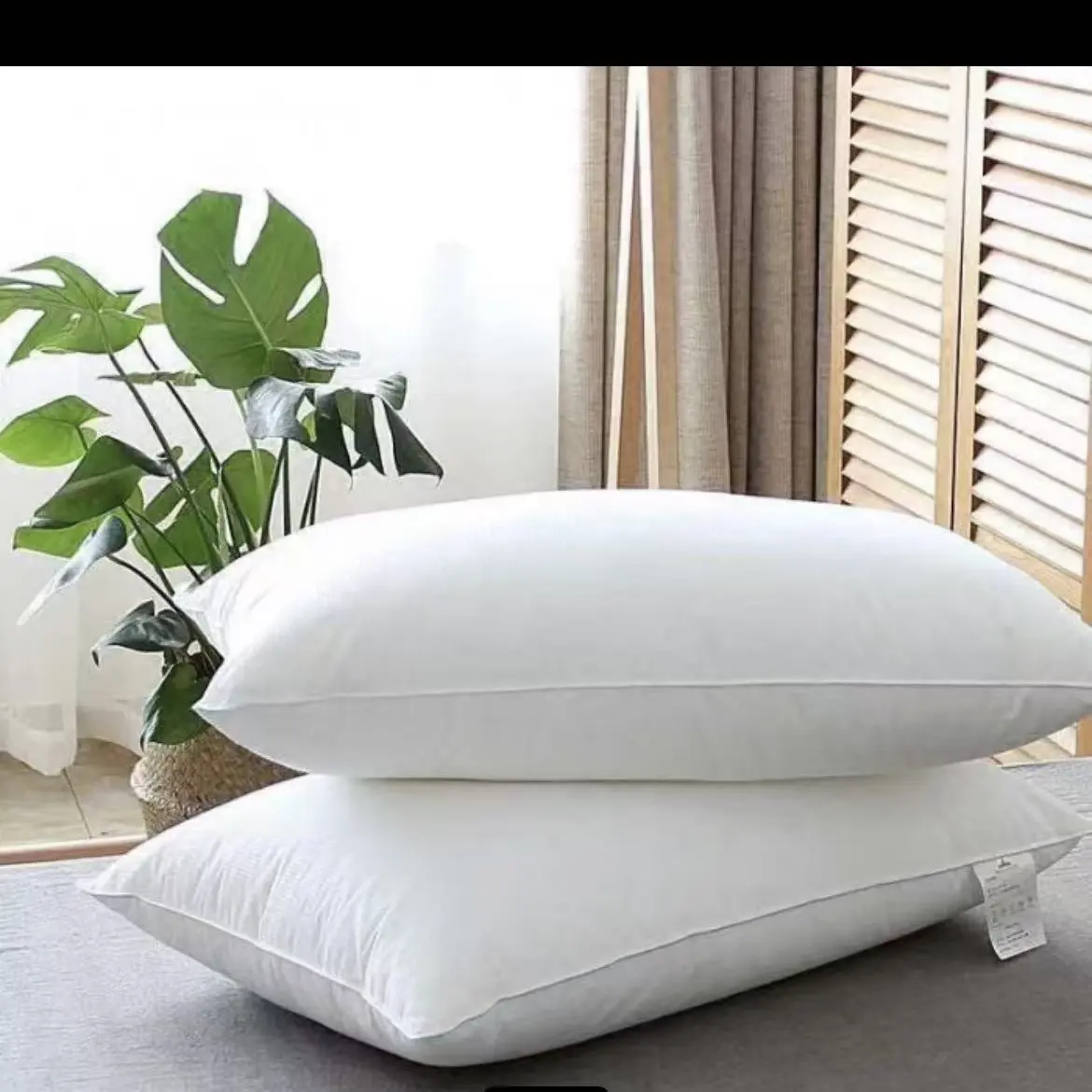 1100g大众成人酒店枕500g纤维枕颈椎枕护颈枕低枕1个