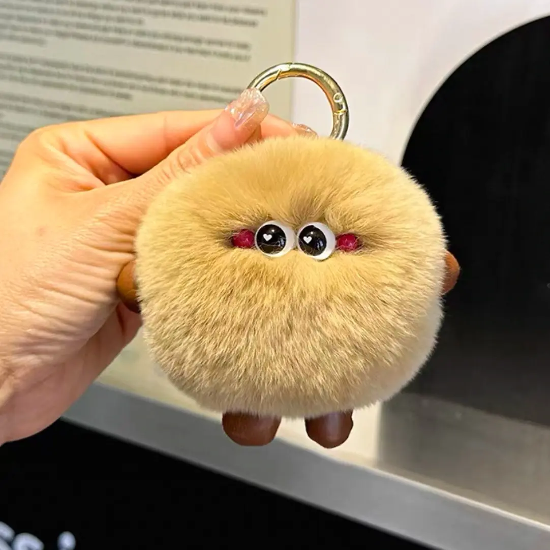可爱风包包挂件毛绒便携款