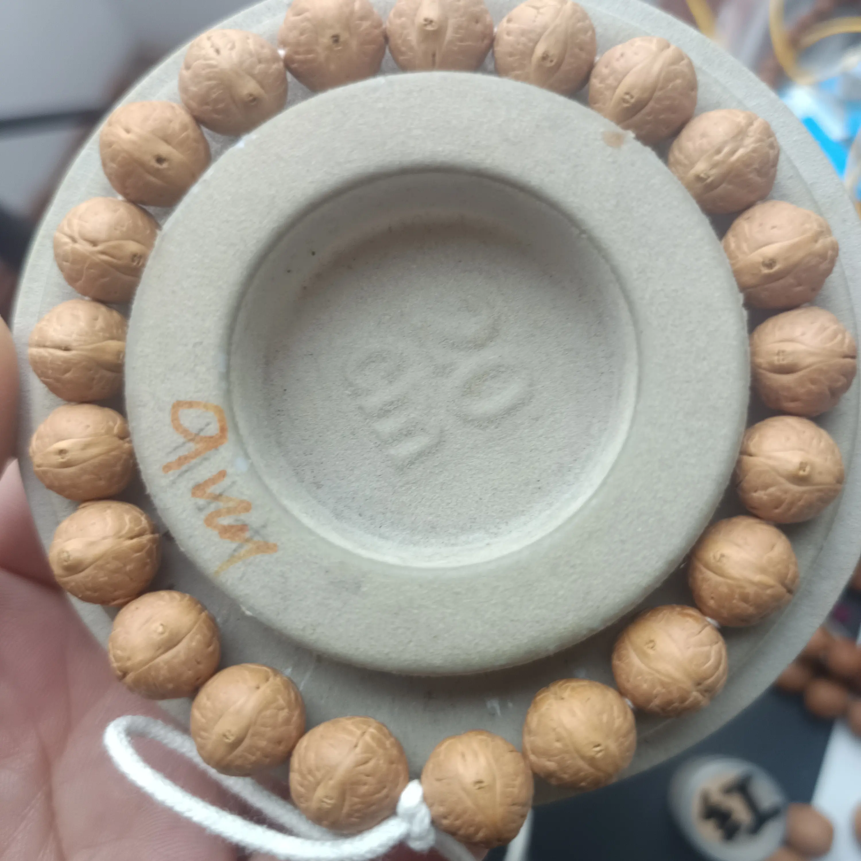 s1凤鸣2025年尼泊尔新籽同树凤眼菩提手串12.5mm左右