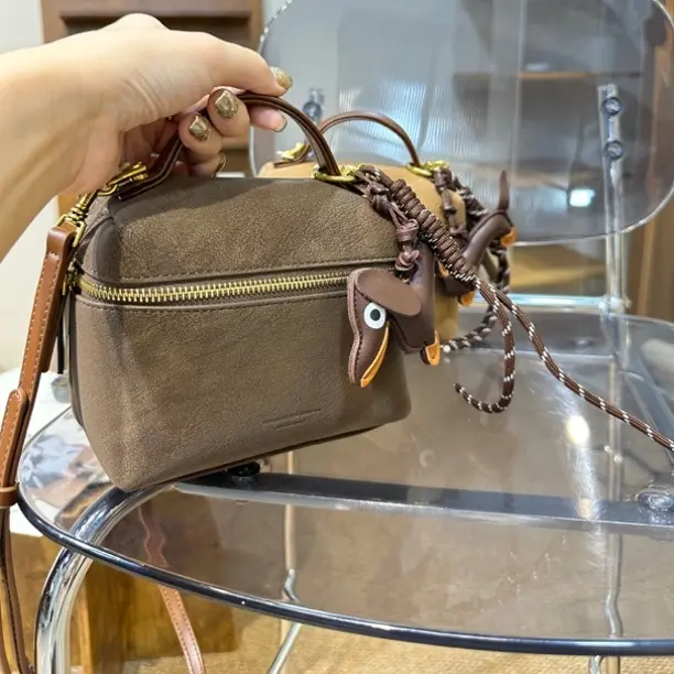 新款复古饭盒包小方包手提单肩斜挎百搭通勤时尚女包345