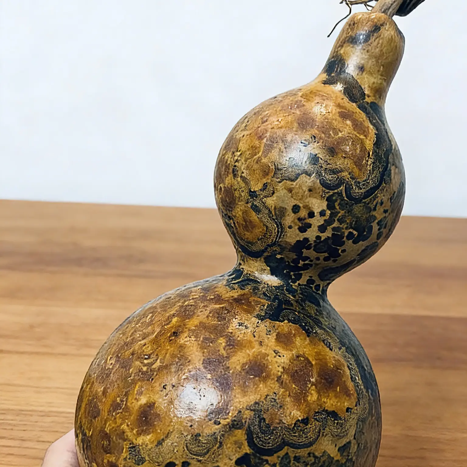 精品手把花皮葫芦摆件