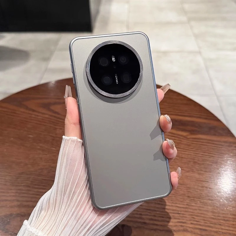 适用华为mate70/mate70pro新款全包肤感磨砂mate70透明防摔手机壳