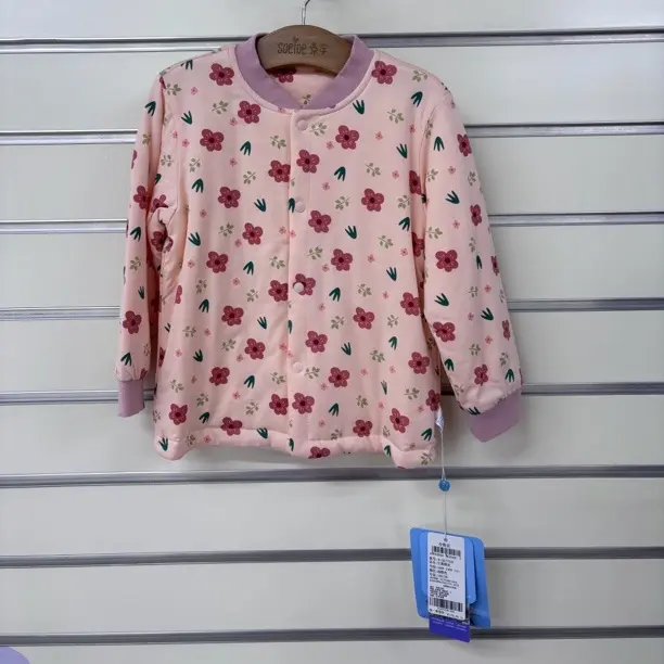 加厚保暖棉花衣冬款棉袄内搭外套内胆校服神器男女童小中大童8725