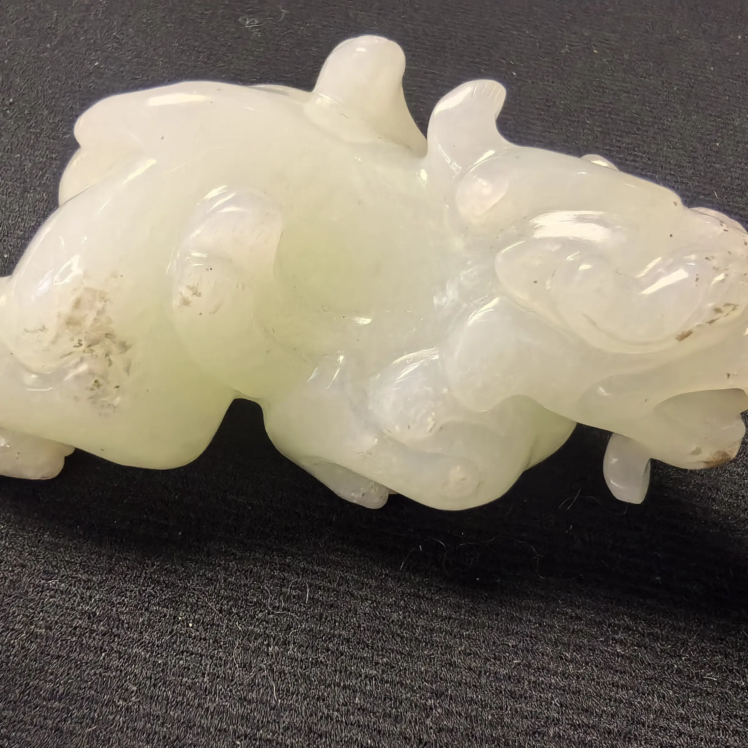 *****和田白玉兽摆件