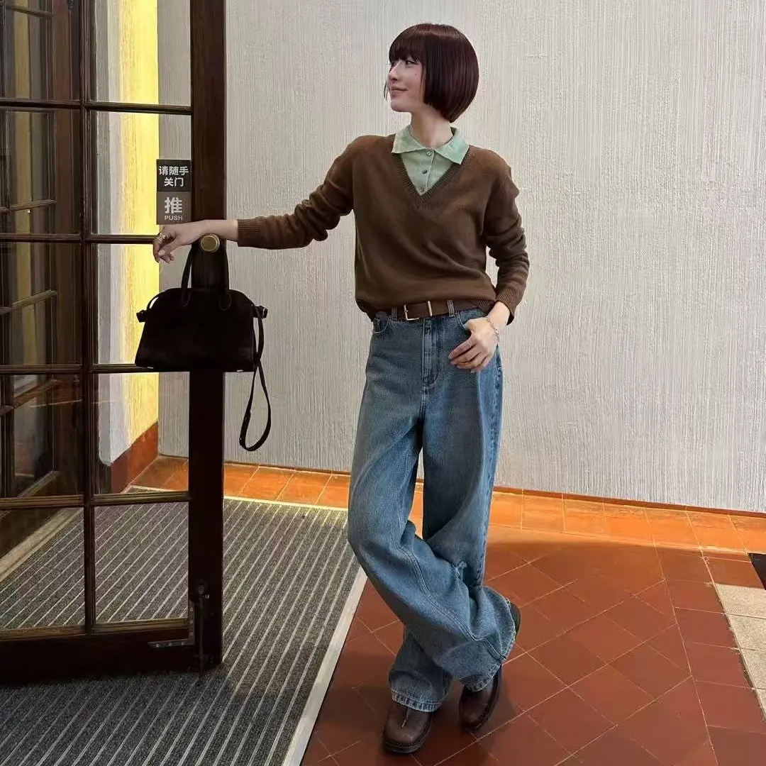 深圳南油2025秋冬新款女慵懒宽松针织卫衣毛衣时尚显瘦集合链接