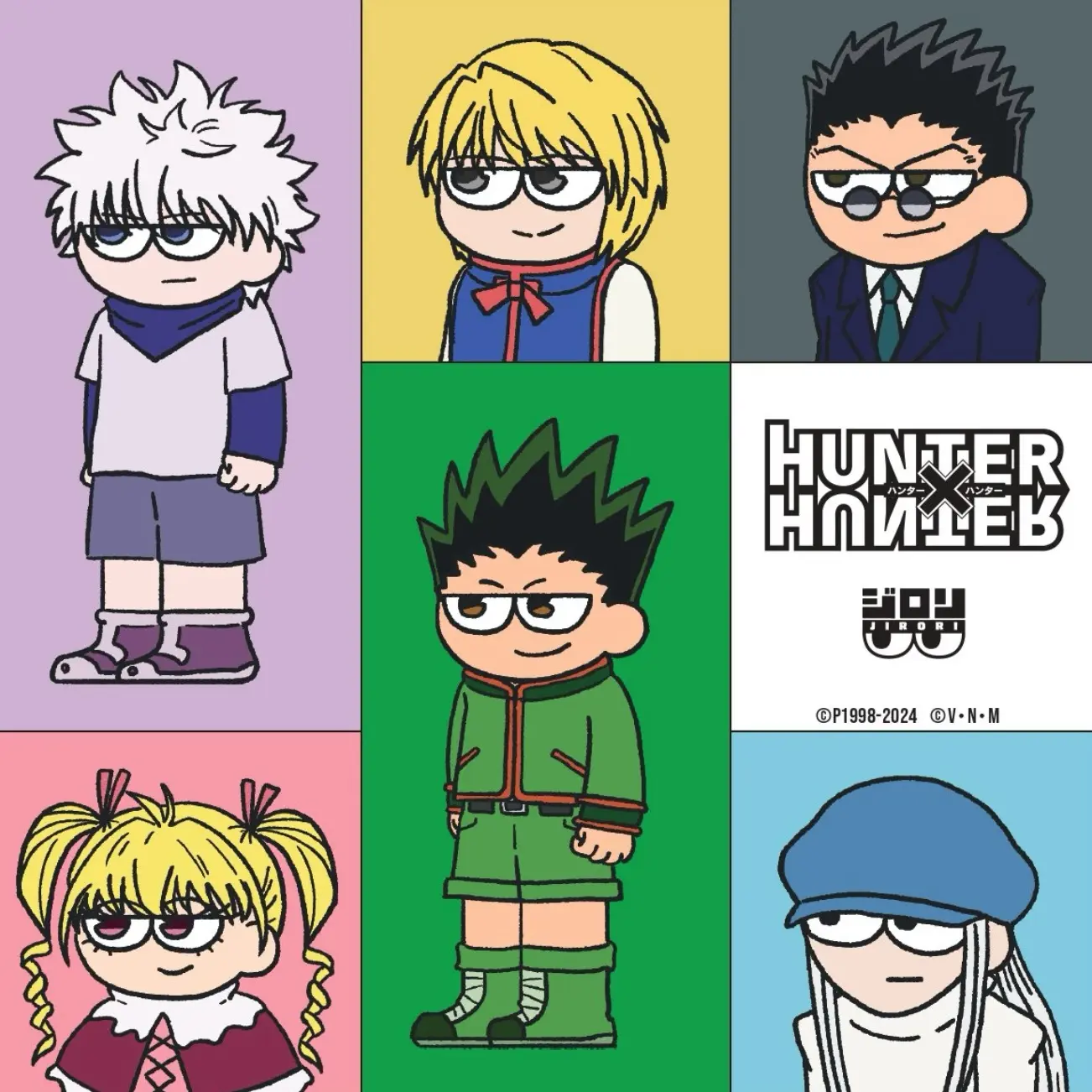 【日谷国现】全职猎人plaza傻系列吧唧立牌盲盒代拆