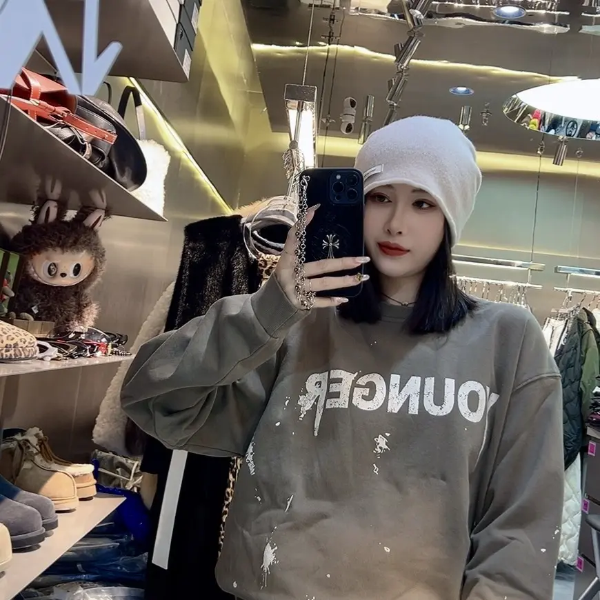 长袖T恤宽松休闲卫衣