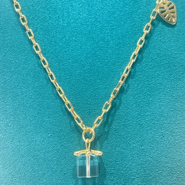 DIY单颗水晶项链