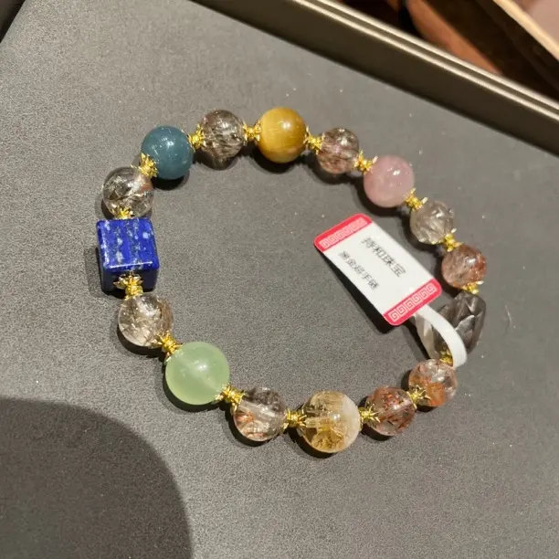 合金石英石手链 转运旺运小众高级感