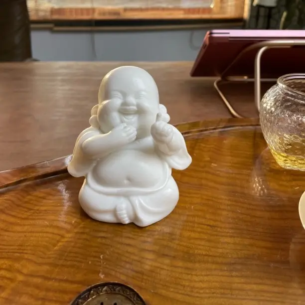 四不小沙弥茶宠摆件【不说】