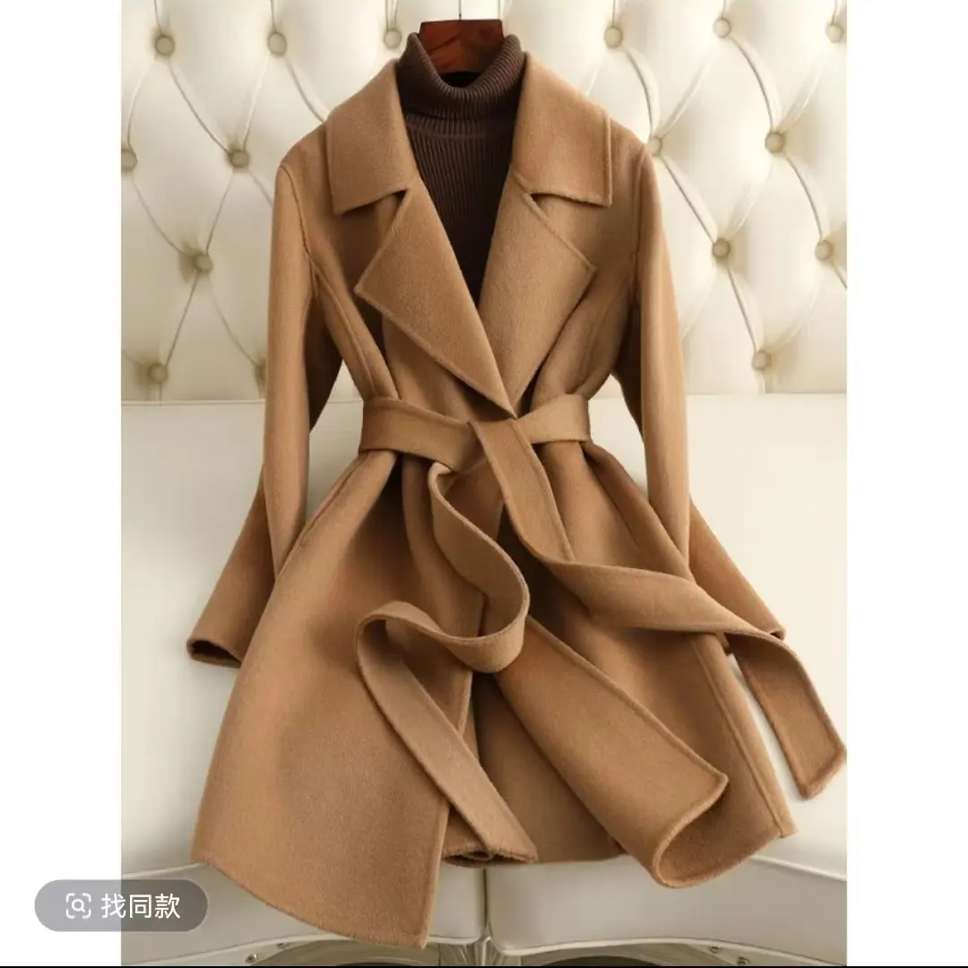 注意：（非图片款）韩版毛呢外套（直播间看款再下单）