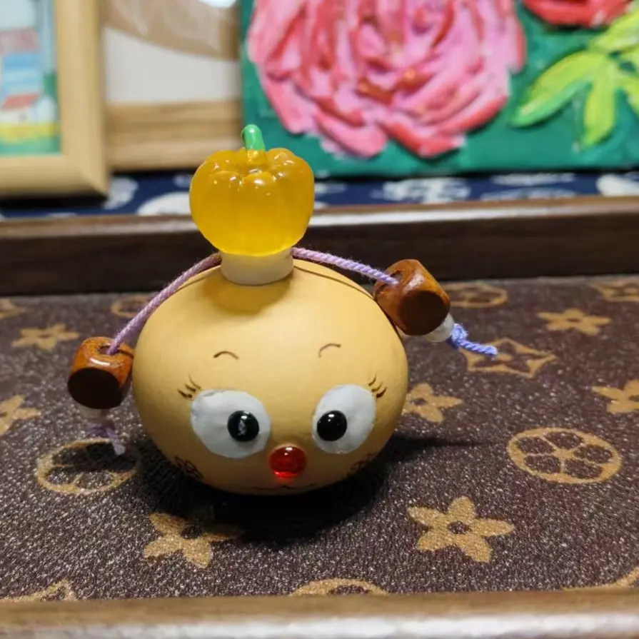手工个性国潮葫芦成品单个五小福