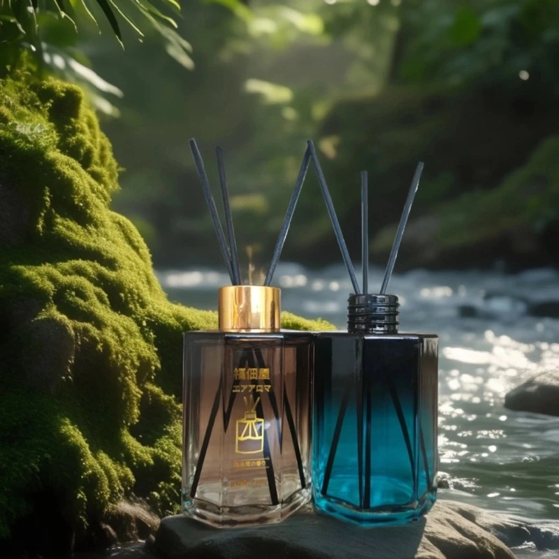 日本藤条香薰摆件室内卫生间酒店消臭除臭芳香持久留香