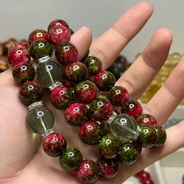 合成金属玻璃手链 【单圈选款下单】高端甄选精美时尚百搭手链