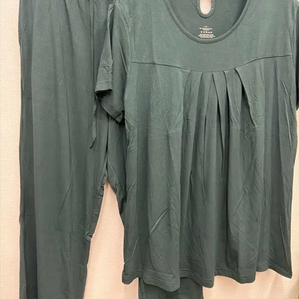 小贤外贸竹纤维女士可外穿简约睡衣家居服9230