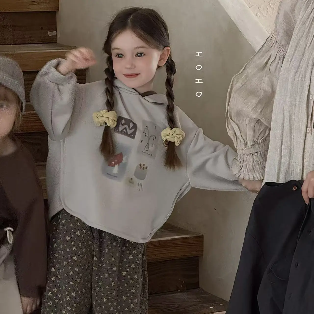 扣号深秋冬男宝童品韩版森系百搭链接