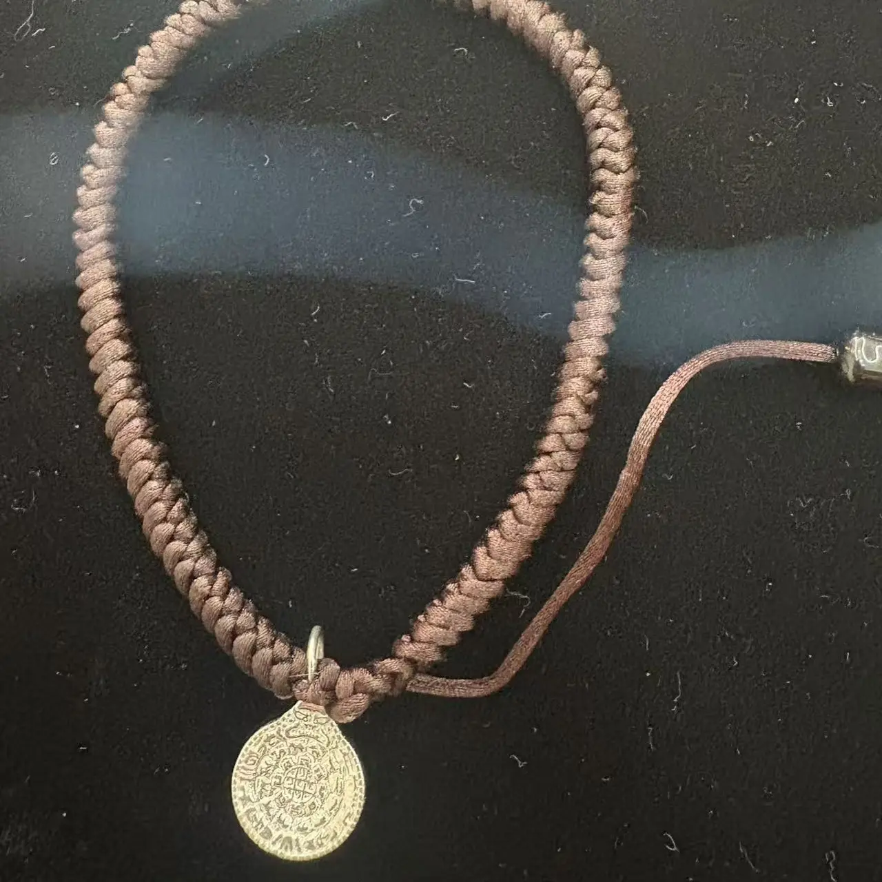 布艺手链 银制品复古编绳编织素款白色宝宝