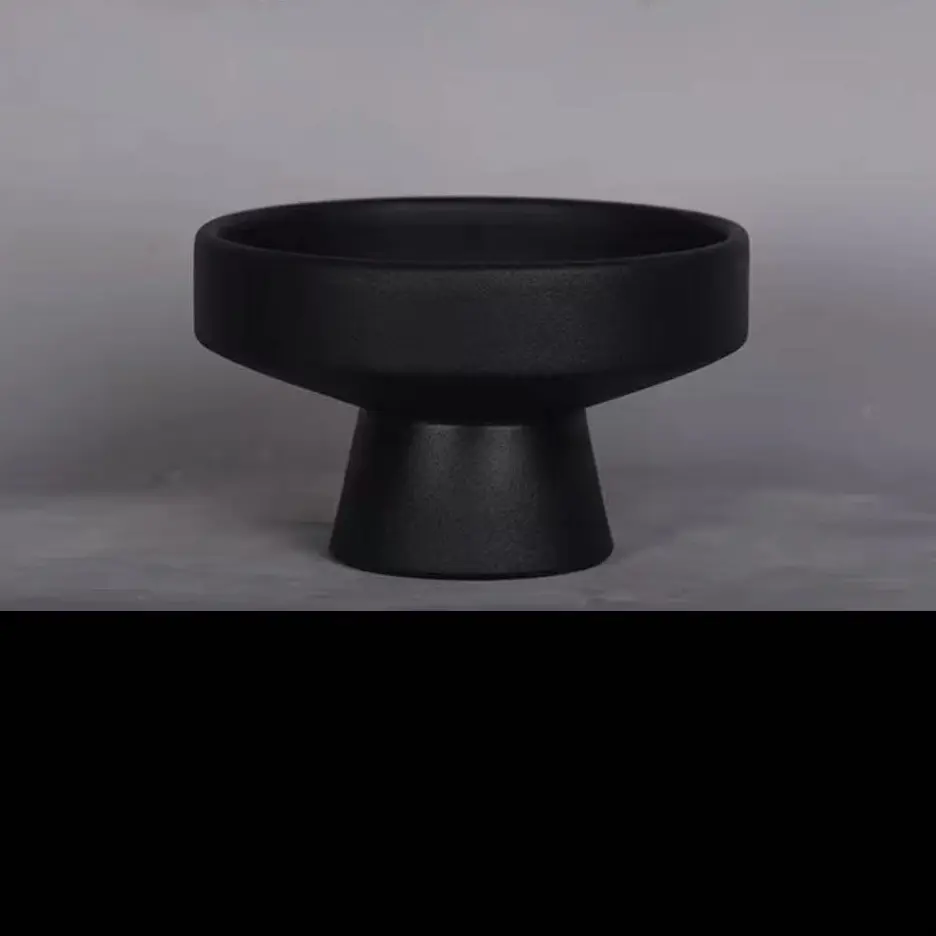 苔藓球花盆陶瓷托盘中式桌面摆件米竹香水石斛胧月剑山插花水培盆