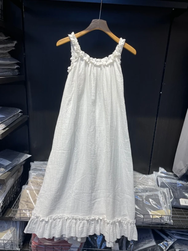昊达自双层纱吊带裙hd8302