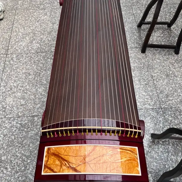 95成朱雀金色玉声原22100实木便携挖筝专业考级演奏入门民族乐器