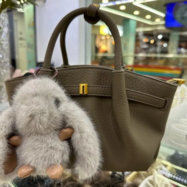 复古风荔枝纹简约斜挎包单肩包时尚百搭轻奢通勤手提包