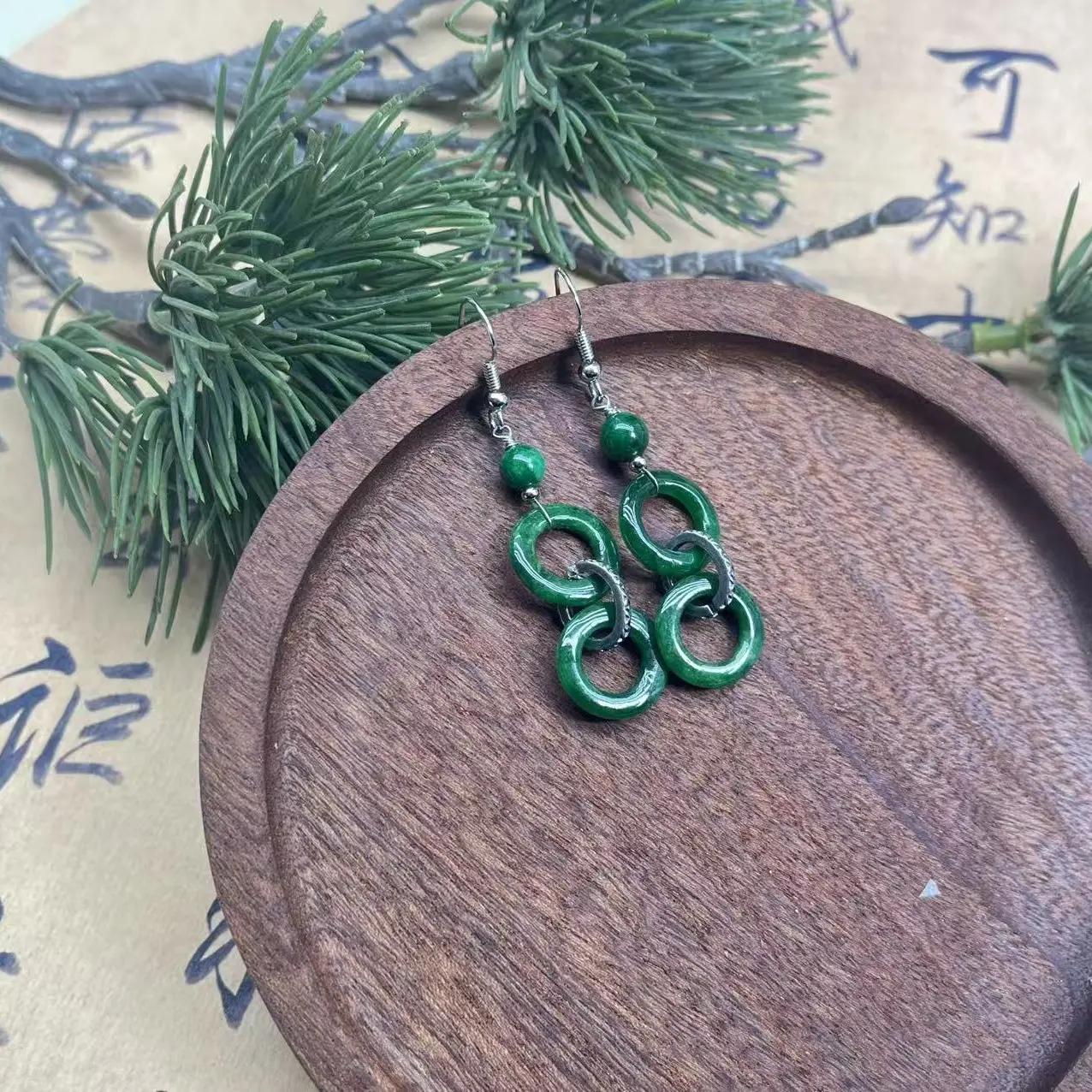 925环环相扣原创耳饰 经典复古时尚女必备070