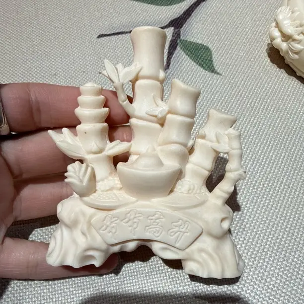 象牙果节节高升摆件