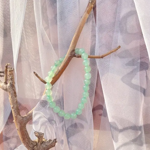 天然东陵玉手串手链适合女性佩戴时尚饰品