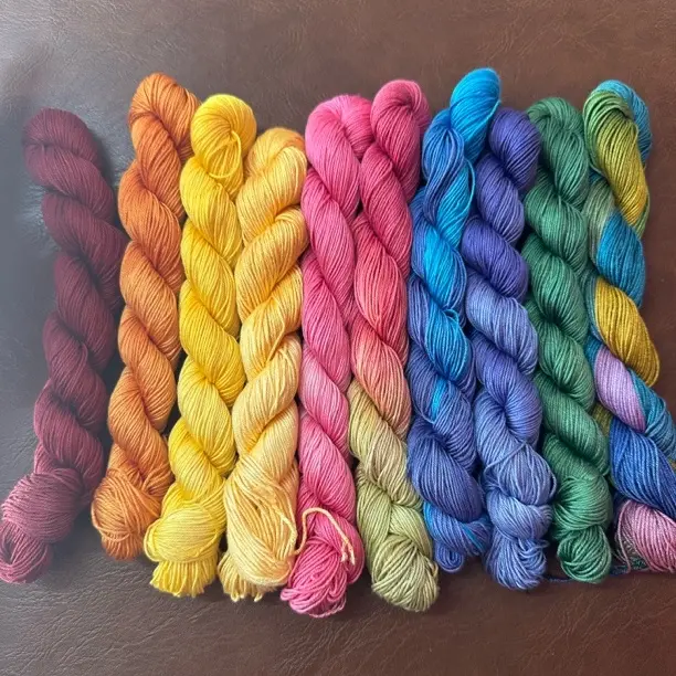 【木楠】《043》0.8丝光棉手染线10支