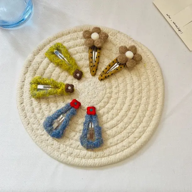 【直播拍米链接】可爱风简约风甜美儿童发夹发圈