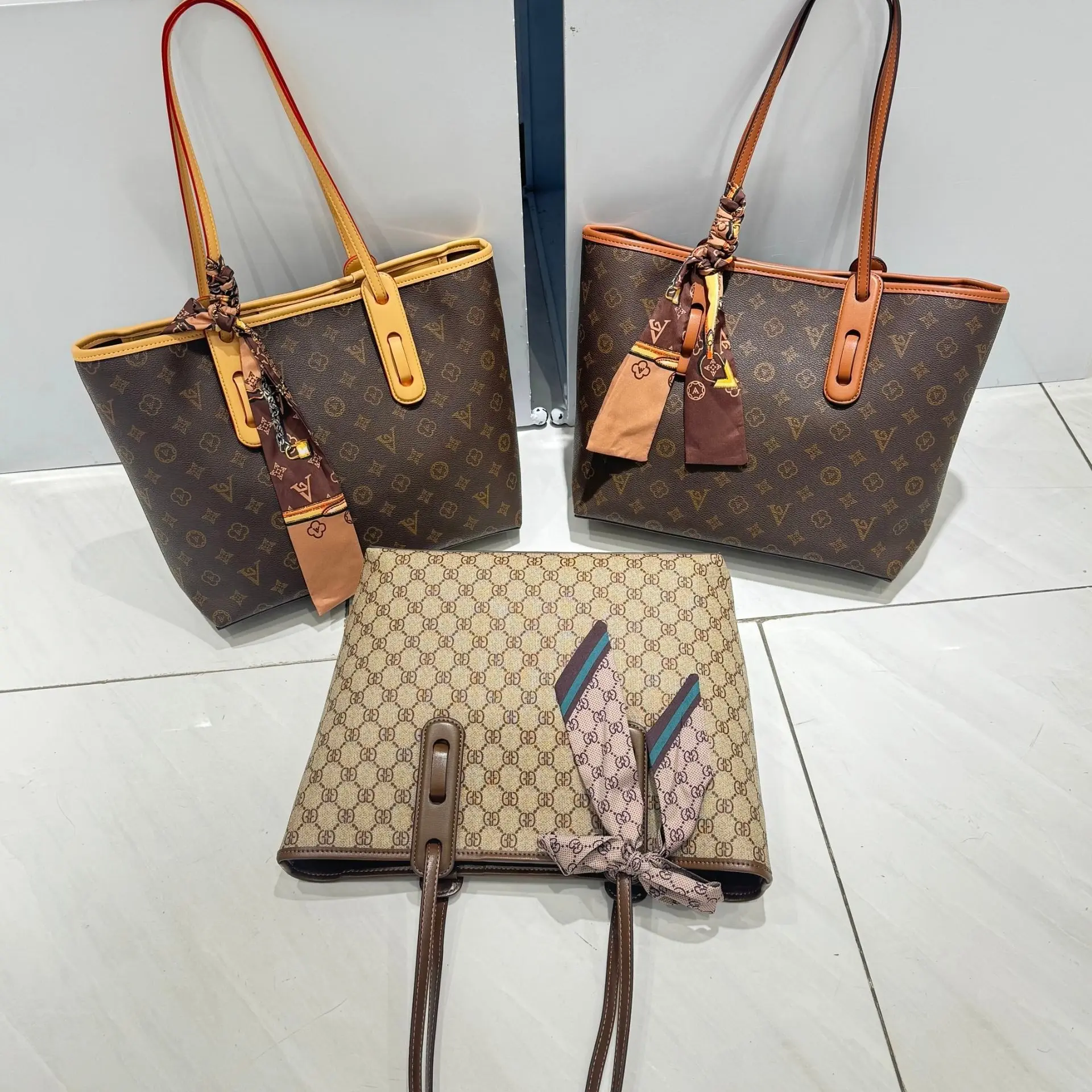 凯诗米娜单肩托特包大容量通勤百搭潮流气质女包