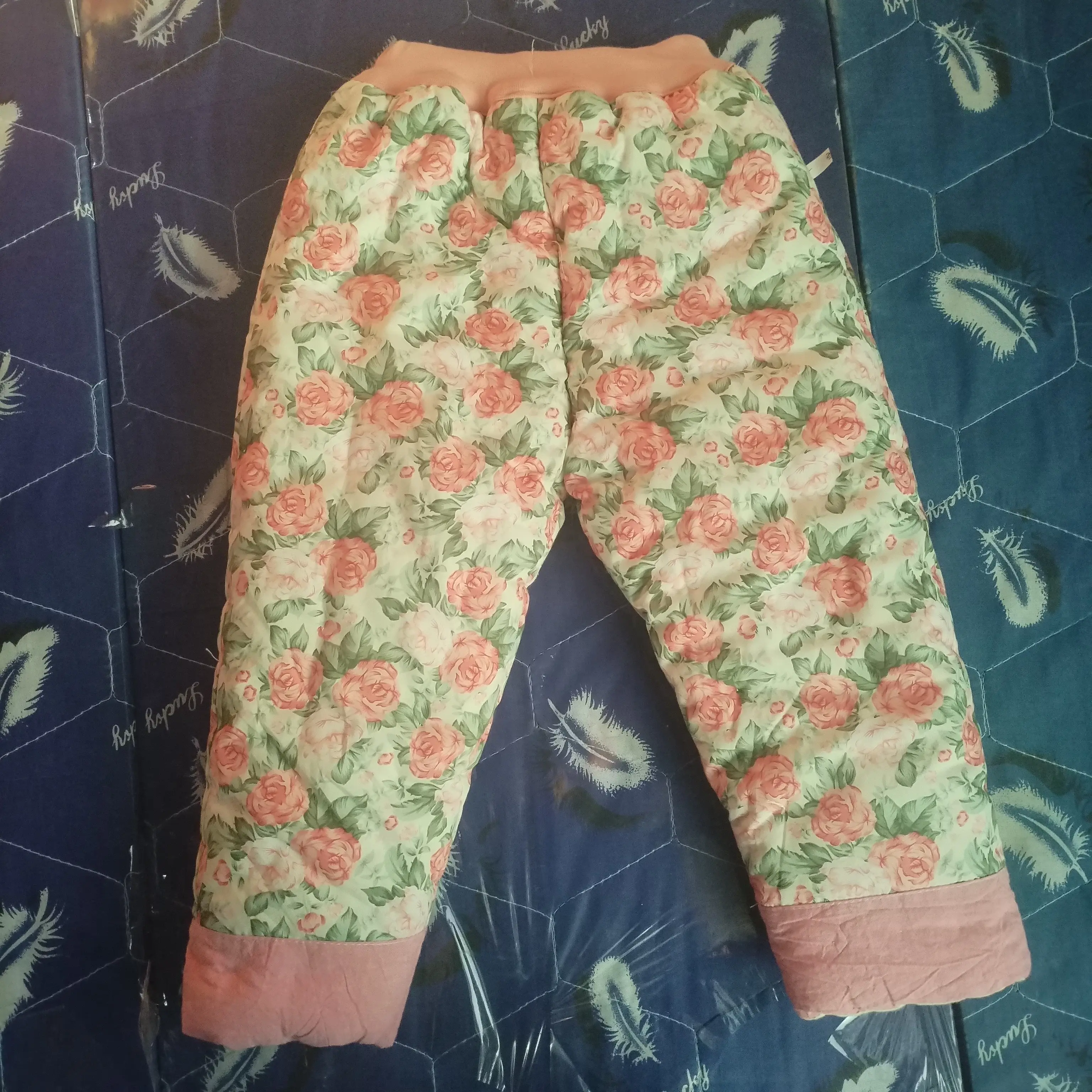 断码清理宝宝手工纯棉花加厚国棉裤男女童冬