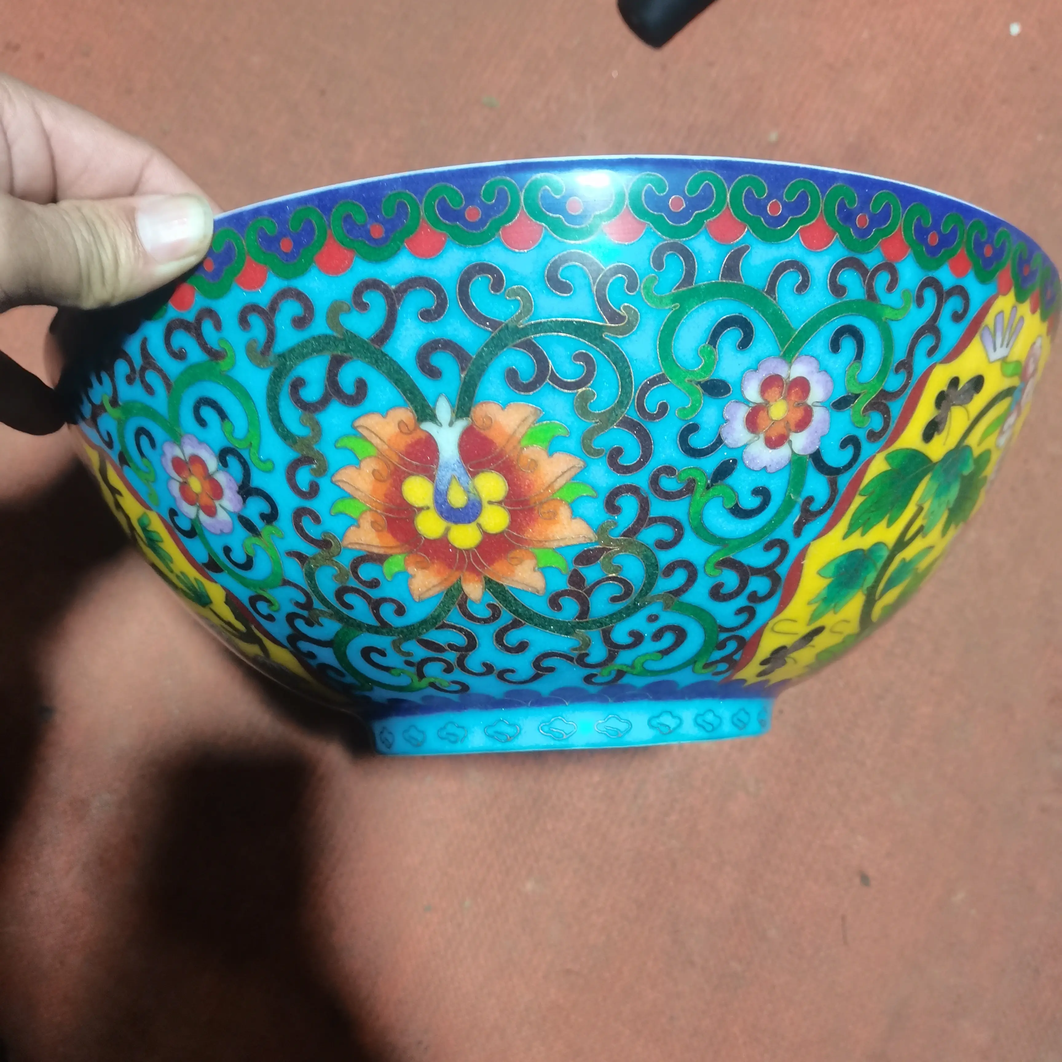 景德镇珐琅彩骨质瓷碗盘餐具套装适合乔迁结婚送礼陶瓷大碗