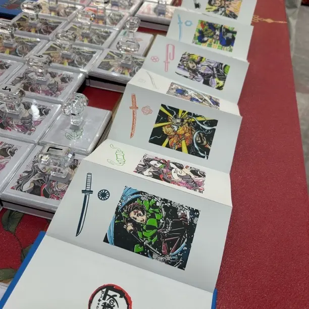 ［鬼灭之刃］代盖 奏折本四个主角团九柱猗窝座 生日礼物送礼收藏