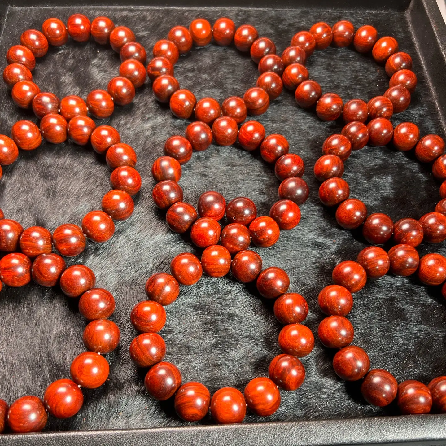 单圈手串高油高密老料琴料唐密16.5*17.5精工数控