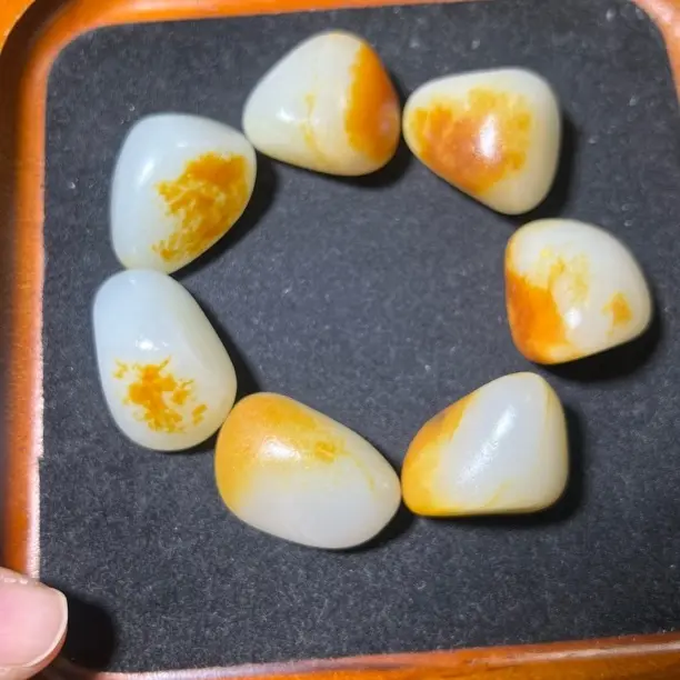 新疆和田玉籽手串108克