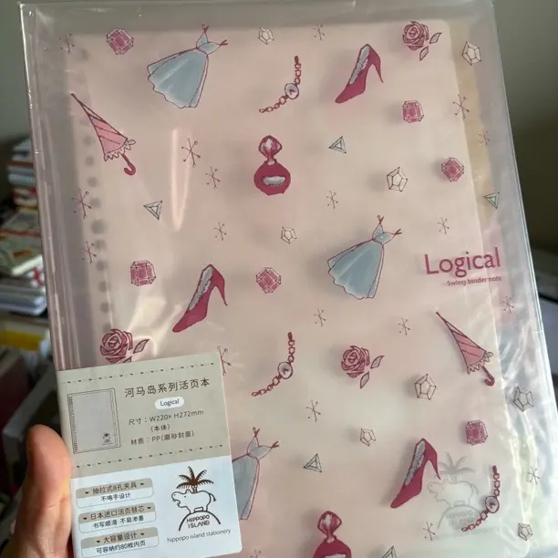 B5活页本河马 岛红色高跟鞋