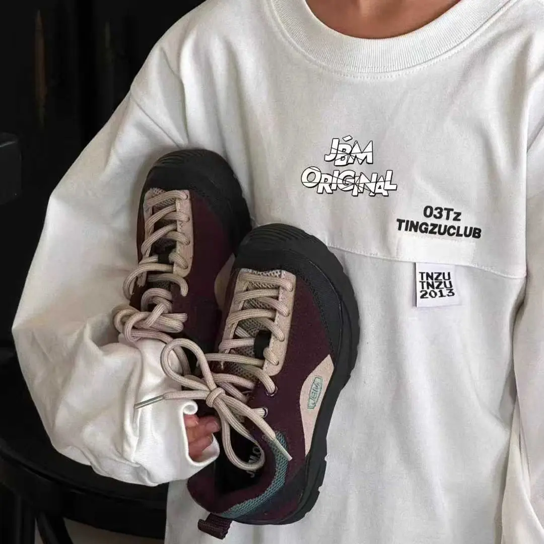 小资范潮童 加绒冬季新款户外防滑百搭儿童休闲运动鞋