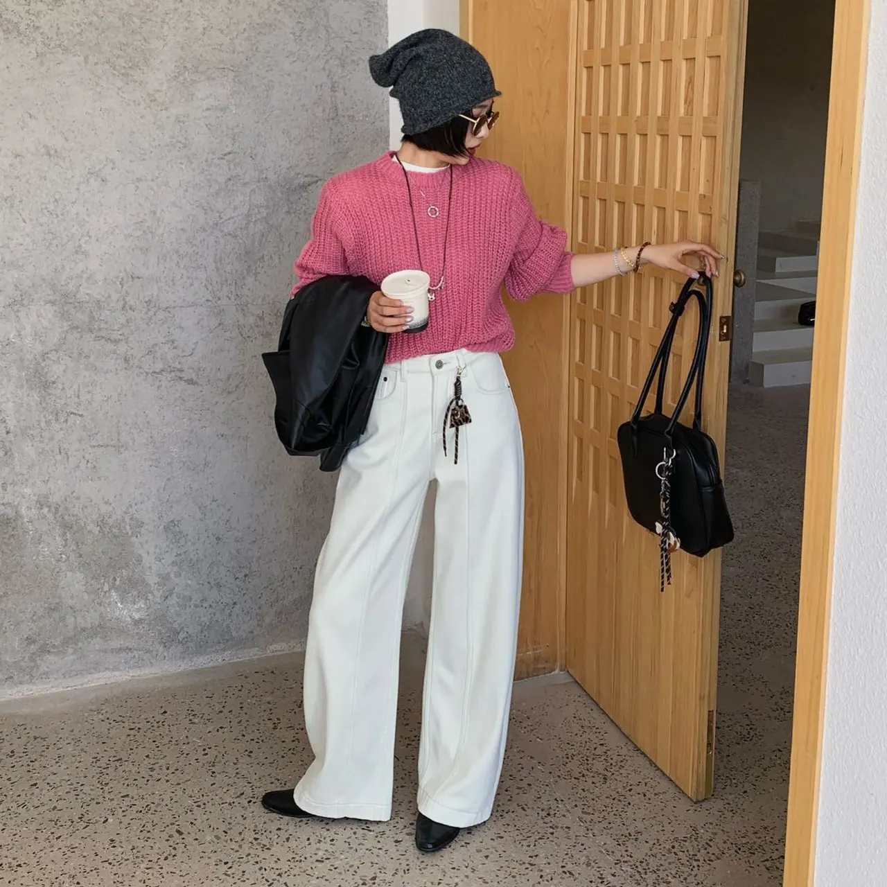 86385-1加绒小弯刀裤，复合绒