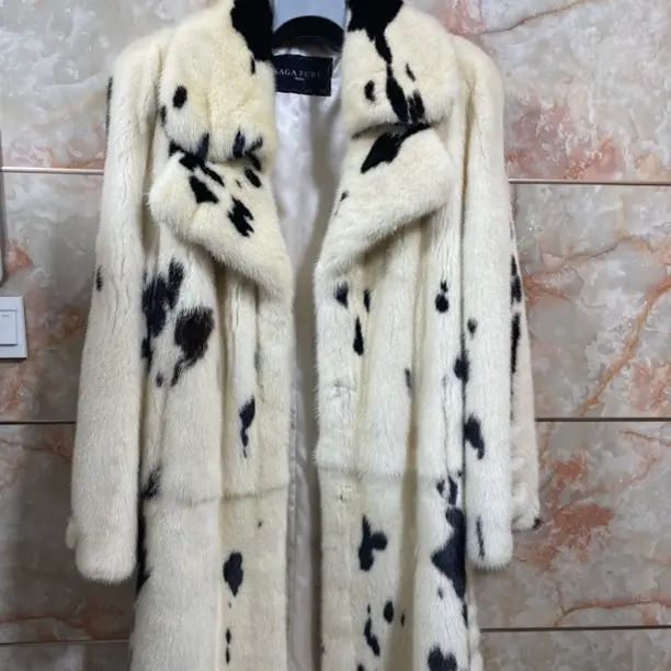 中古貂水貂复古冬季皮草外套
