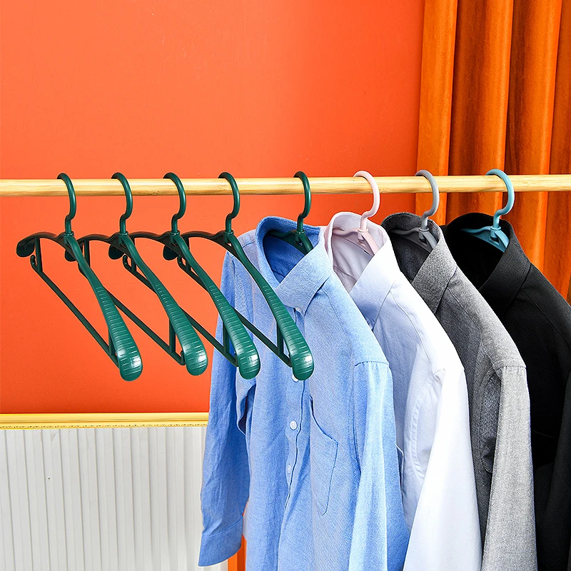 毛豆角宽肩无痕衣挂防滑衣撑子防肩角结实耐用无肩包拍一发三2469