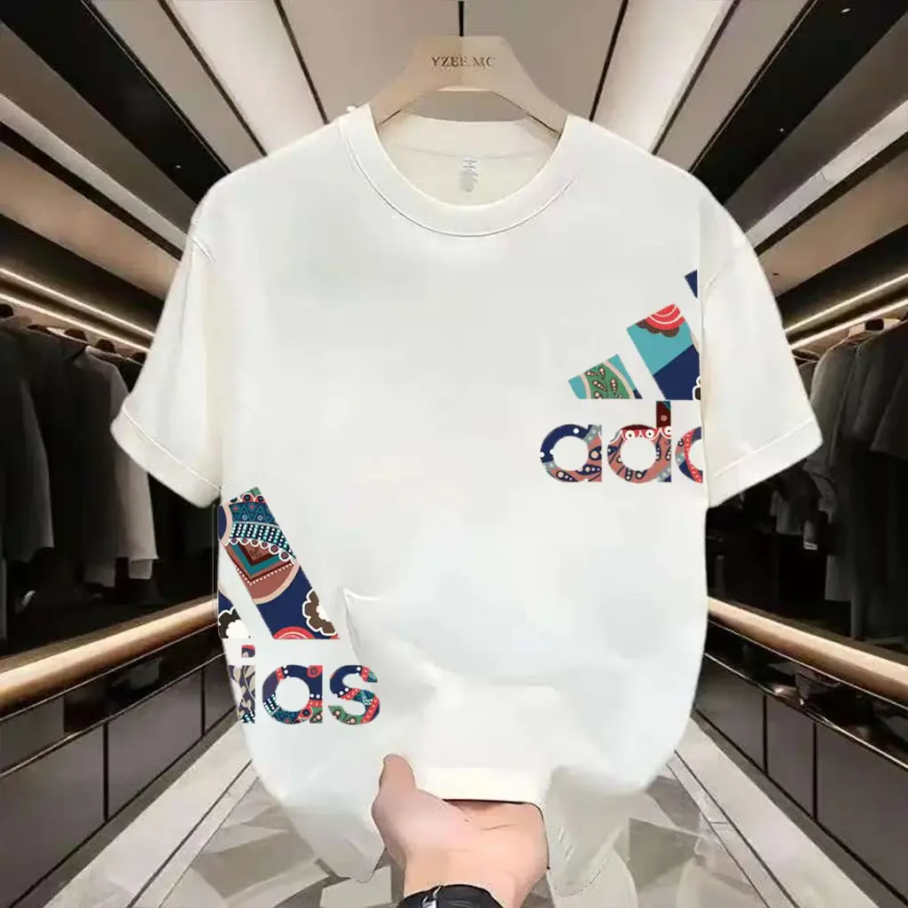 【一折粉丝福利】潮流款新款男士时尚圆领时尚印花短袖T恤百搭