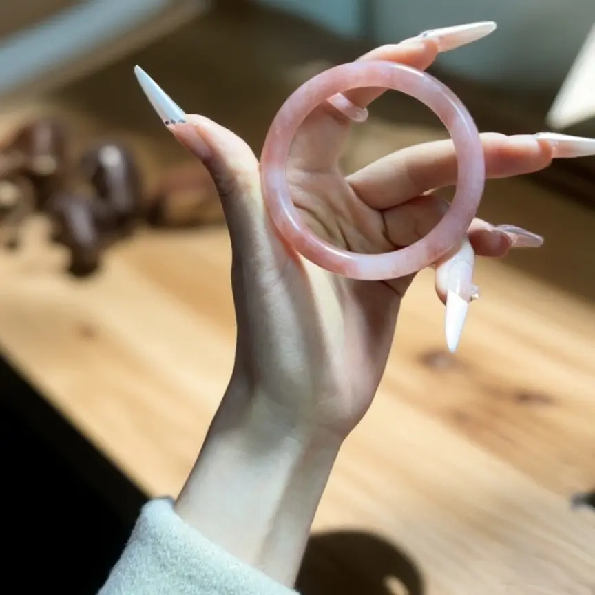 <翠隐清川> 翠玉阁桃花酿粉色国风