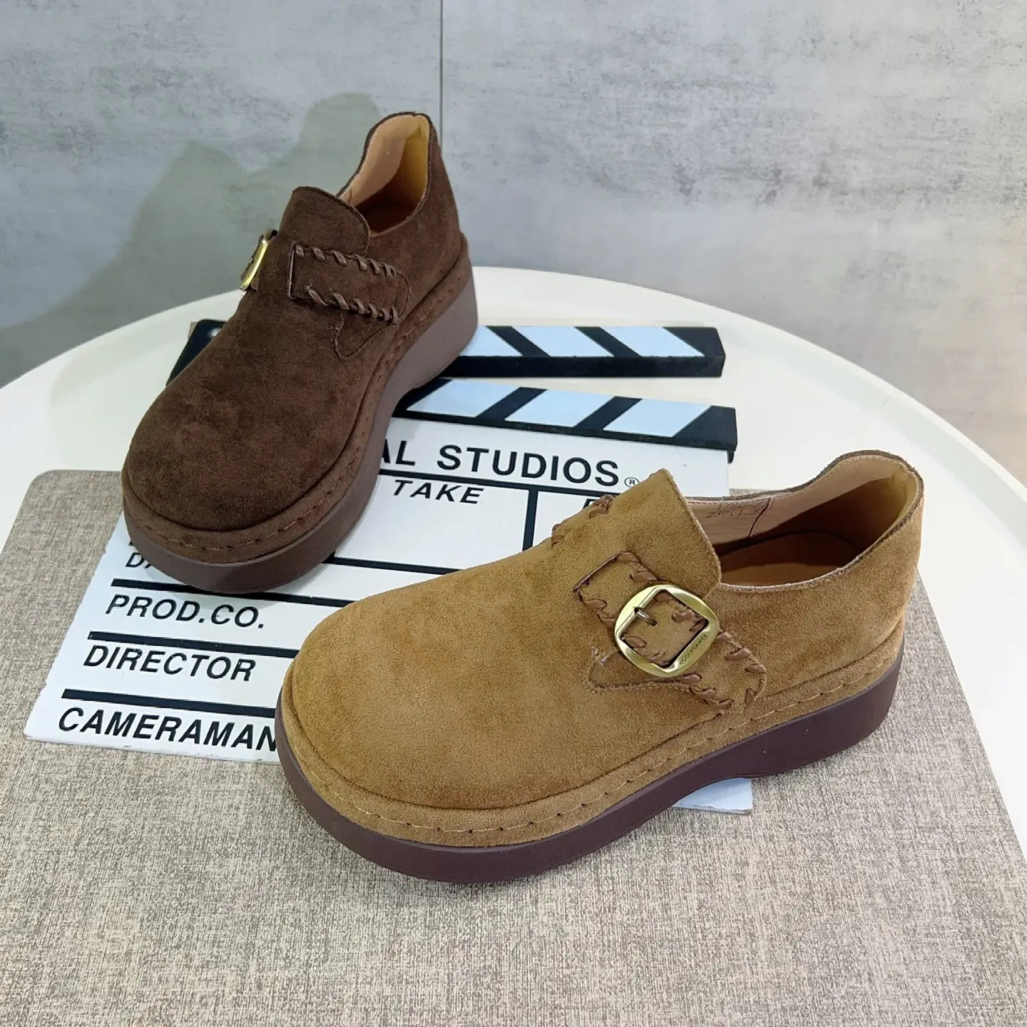 淘鞋馆780-77新款时尚百搭潮流舒适轻便软底防滑洋气勃肯鞋