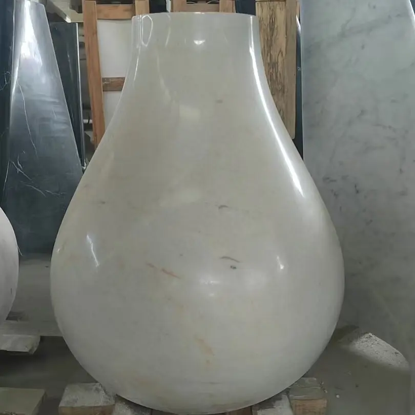 现代简约轻奢复古圆桌底座大理石雕刻可定制换字体圆形