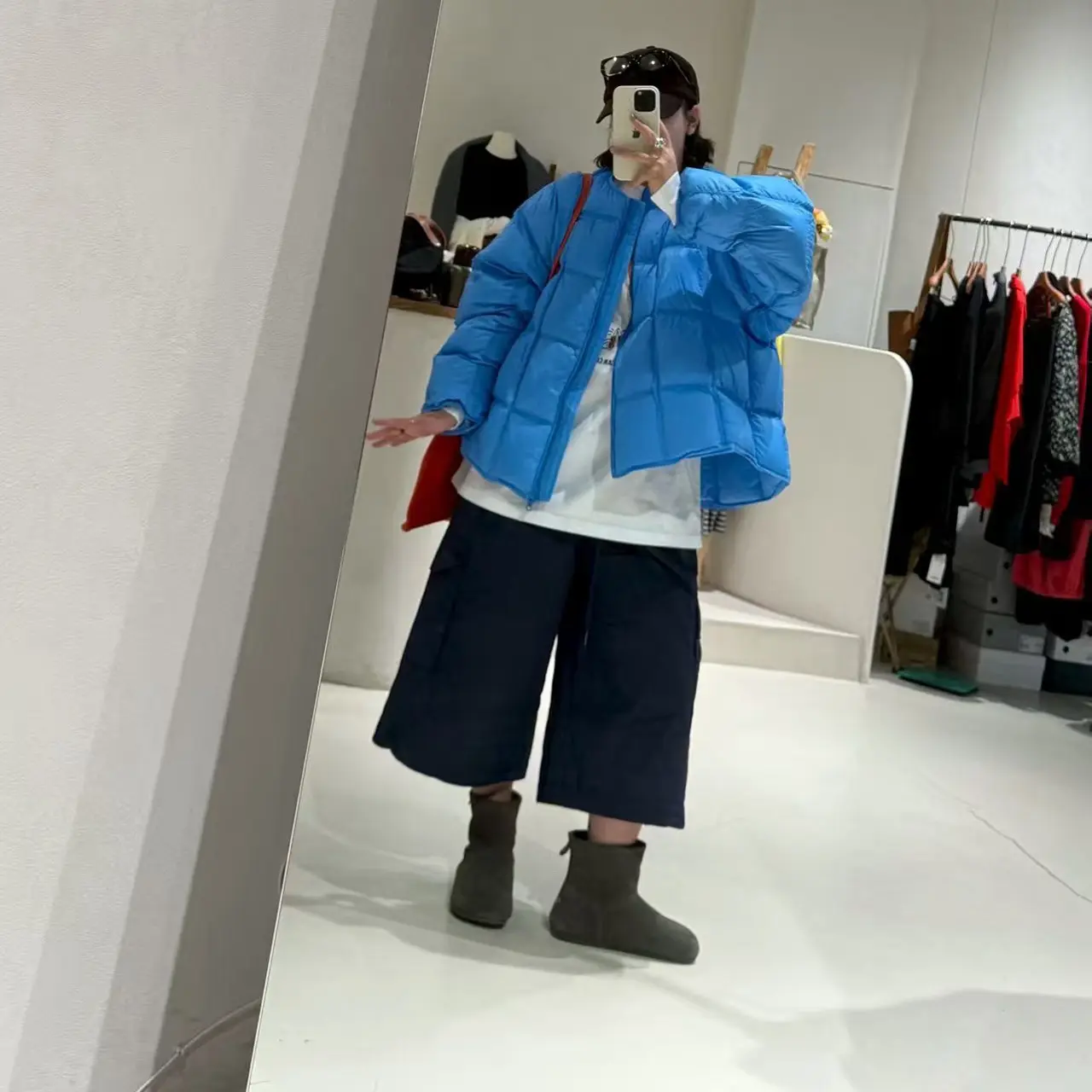 (89130)  韩系圆领新国标加厚白鸭绒女冬