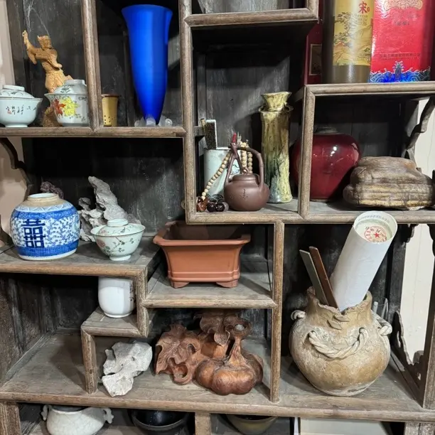 文玩杂件瓷瓶，二手工艺品