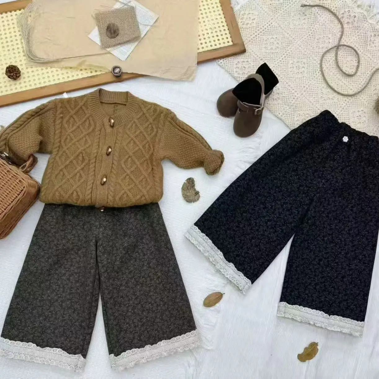 童装四季潮流服饰直播扣码链接四